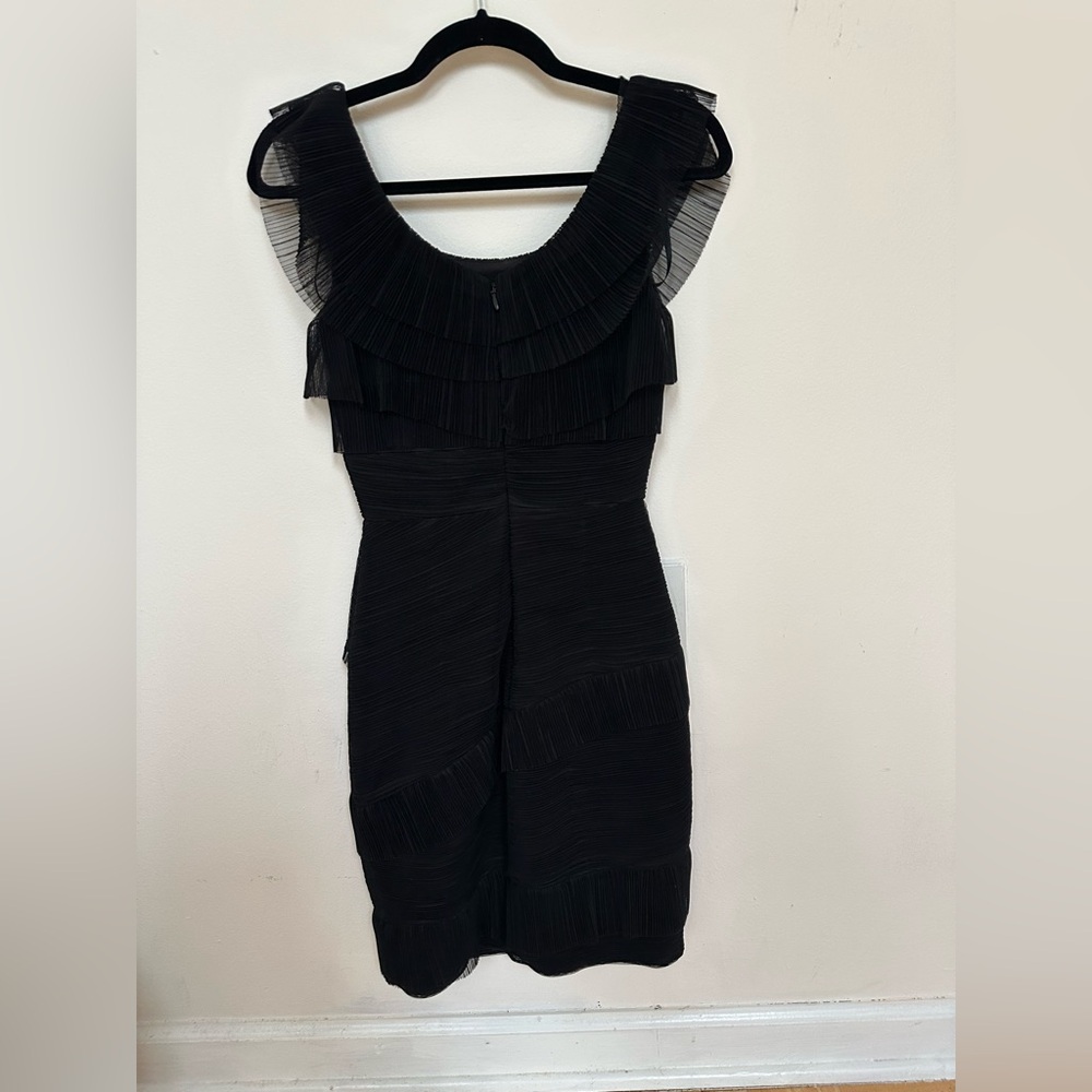 BCBGMAXAZRIA Briana Pleated Tulle bodycon dress - Picture 11 of 16